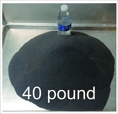 40-lbs Magnetite Black Sand Montana Pure Magnetic Fine 30 Mesh Zen Meow Gold • $111.25