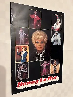 The Fabulous Danny La Rue 1980’s Brochure RARE (2) • £10