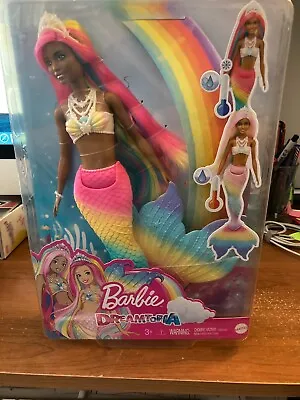 Barbie Dreamtopia African/American Mermaid GTF90 • $28