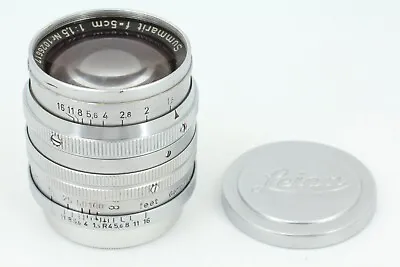 READ! 《Exc+++++》 Leica Leitz Summarit LTM L39 50mm F1.5 Lens Germany From JAPAN • $449.99