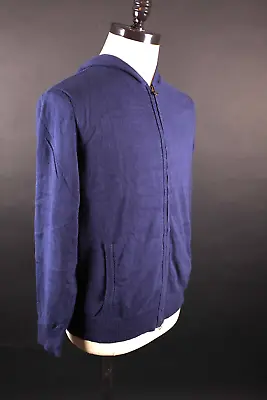 VTG Y2K Goodfellow Full Zip Hoodie Jacket Blue Men's Size Large • $7.95