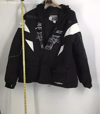 Arcticwear By Arctic Cat Mens Black Long Sleeve Full-Zip Motorcycle Jacket XL • $16.51