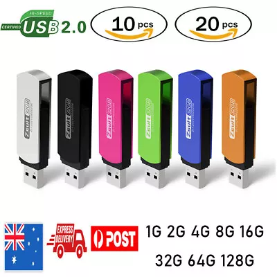 5/10/20 Pcs USB 2.0 Stick Flash Thumb Drives USB 3.0 Memory Stick 8G 16G 32G • $86.99
