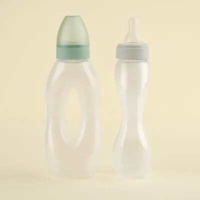 Milk Bottle Baby Feeding 250ml Tiny To Tots 2 Design Colour Easy Grip Gripper • £8.99