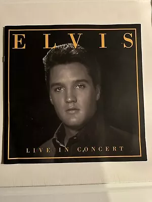 ELVIS - In Concert - Live On Screen 2017 Australian Tour Programme Wonder Of You • $50