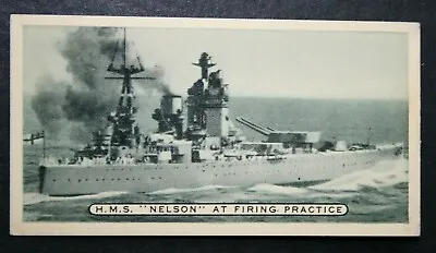 £3.99 • Buy HMS NELSON  Gunnery Practice  Original 1936 Vintage Card  KB06