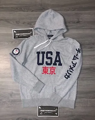 POLO RALPH LAUREN Men’s Team USA Tokyo 2020 Olympics Pullover Hoodie Sz M - NWOT • $99.97