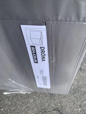 $15 • Buy Ikea DRONA Storage Box Fits Kallax Expedit 13x15x13  Dark Gray - NEW