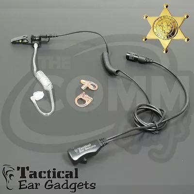 New Hawk Lapel Mic Replacement Earpiece PTT Set With Tube And Earmolds EP1305QR • $48