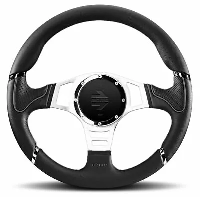 Momo Millennium Sport 350mm Steering Wheel Leather Black Original New 11106545182l • $301.89