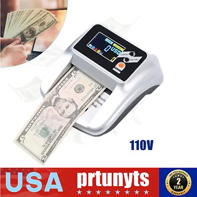  UV MG Counterfeit Money Detector Machine Fake Currency Bill Checker Tester Bank • $63.65