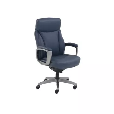 La-Z-Boy Leather Executive Chair Blue (51447) • $199.98