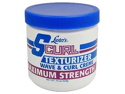 Luster's Scurl Texturizer Wave & Curl Creme Maximum Strength 15 Oz • $19.39