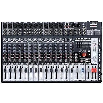 Berlingtone BR-166MX Professional 16 - Channel Bluetooth Studio Audio Mixer • $289