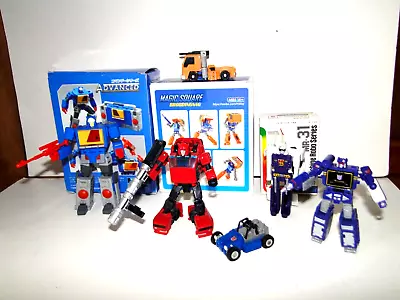 Lot Of Legends Scale 3rd Party Transformers Soundwave Huffer And RED FIERO MINI • $98