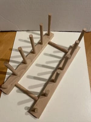 £5 • Buy New Ikea Plate Rack Wooden For 5 Plates