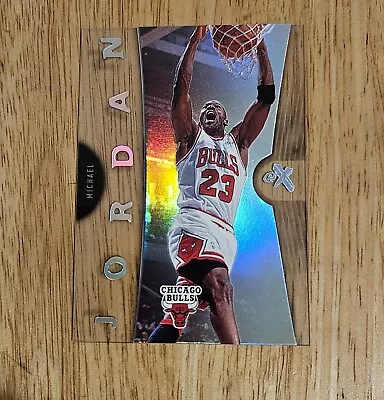 2006-07 Michael Jordan  Fleer EX #4  Holographic Foil Acetate Insert  Mint  • $100