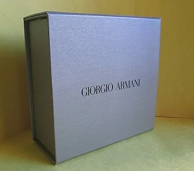 Giorgio Armani Gift Box Magnetic Closure 6 1/4  X 6 1/4  X 2 3/4  New • $35