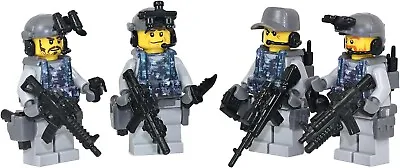 Custom Navy Seal Team 6 Squad Soldiers Made With Real LEGO® Minifigure • $75.36