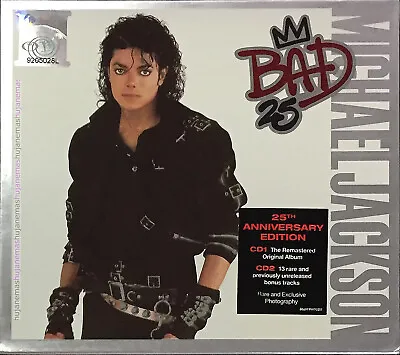 MICHAEL JACKSON Bad 25th Anniversary Edition MALAYSIA DELUXE 2 CD + SLIPCASE • $18.90