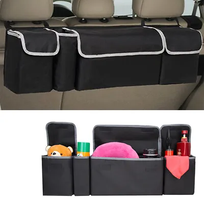 Car Seat Back Storage Trunk Bag Parts Organizer SeatBack Adjustable Hanging Kit • $15.10