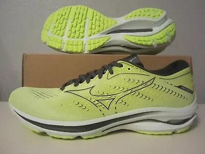 (411319.4M4M) NIB Mizuno Wave Runner 25 Lime Green Sz 9 Mens $135 • $49.99