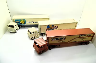 Lot Of 3 Vintage Winross Tractor Trailers • $50