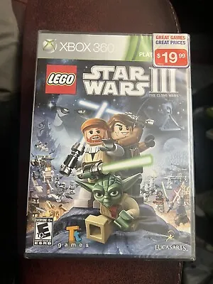 LEGO Star Wars III: The Clone Wars (Microsoft Xbox 360 2011) • $20