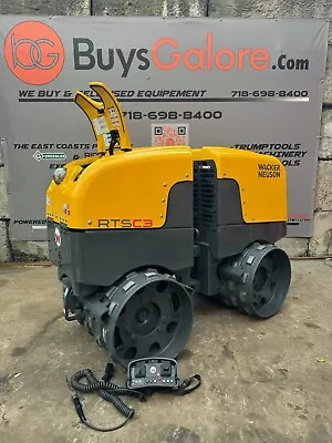 2018 Wacker Neuson RTSC3 Remote Controlled Trench Compactor Roller 220 Hrs VIDEO • $18499.99