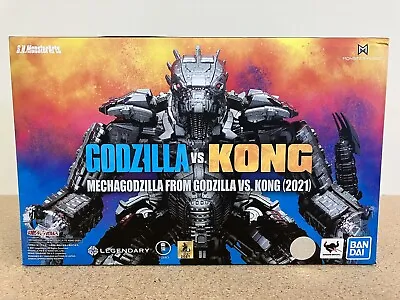 New S.H. MonsterArts Mechagodzilla (2021) Figure From Godzilla Vs. Kong • $135