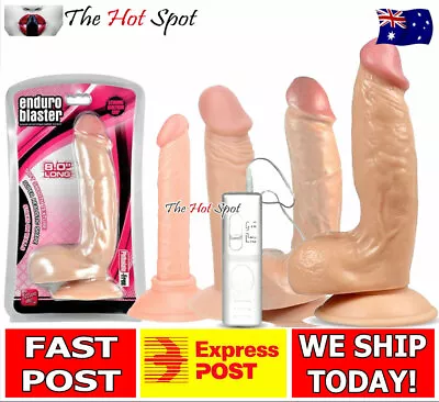 Enduro Blaster 6 7 8 9 Inch Dildo Dong Penis Realistic Strap On Sex Toy Anal • $30.99