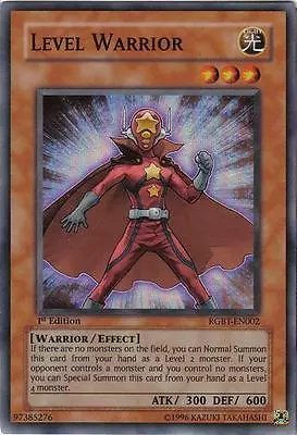 Yu-Gi-Oh Yugioh Level Warrior RGBT-EN002 Super Rare 1st Mint! • £1.50