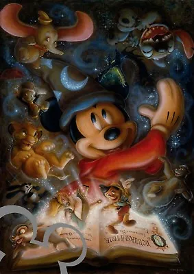 Disney Mickey Mouse Art Print A4 Poster Picture Nursery Bedroom Gift Baby • £4