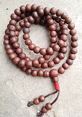 11mm Bodhi Mala From Nepal Tibetan Prayer Mala From Nepal • $48