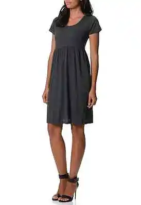 $14.99 • Buy Target Ladies Maternity Skater Dress Sizes 8 10 12 14 16 Colour Charcoal
