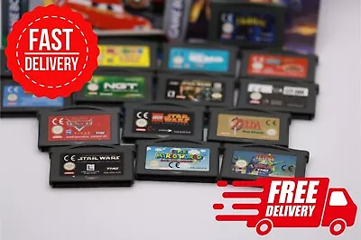 Nintendo Gameboy Advance Games - Game Boy GBA - All Tested - Some Boxed Manual • £4.99