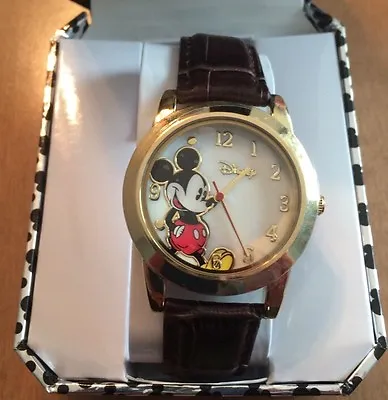 Disney Mickey Mouse Watch With Leather-like Band (See Description) • $22.50