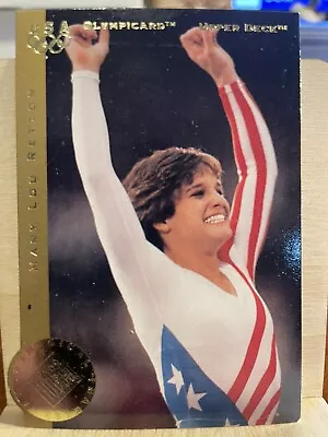 MARY LOU RETTON ROOKIE DIE CUT 1996 TEAM USA OLYMPICARD UPPER DECK Olympic Gold • $0.99