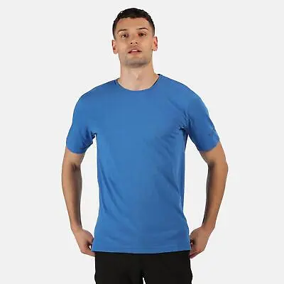 Regatta Men's Tait Lightweight Active T-Shirt 100% Cotton Coolweave Breathable • £9.99