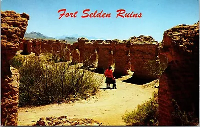$9.95 • Buy Fort Selden Ruins Las Cruces New Mexico Petley Vtg Chrome Postcard