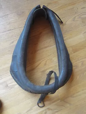 HORSE Mule COLLAR  Leather Yolk Western Antique Farm Decor Working • $45