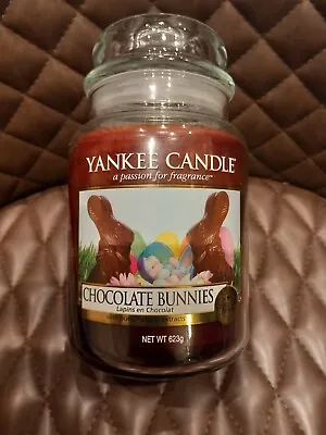 Yankee Candle Chocolate Bunnies 2012 Collectors Edition Large 623g  • £28