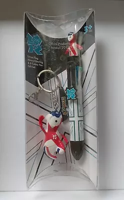 London Olympics 2012 : Mandeville Pen & Keyring Souvenir Set. • £4.50