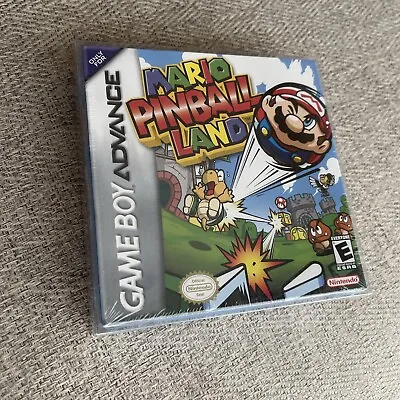 NEW SEALED Mario Pinball Land (Gameboy Advance GBA) • $280