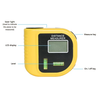 £24.14 • Buy CP‑3010 18M Mini Ultrasonic Digital LaserRange Finder Distance Meter Rangefinder