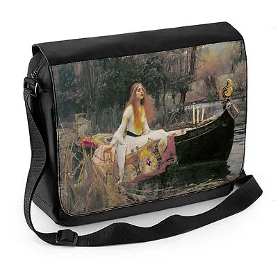 Lady Of Shalott John William Waterhouse Painting Laptop Messenger Bag • £21.95