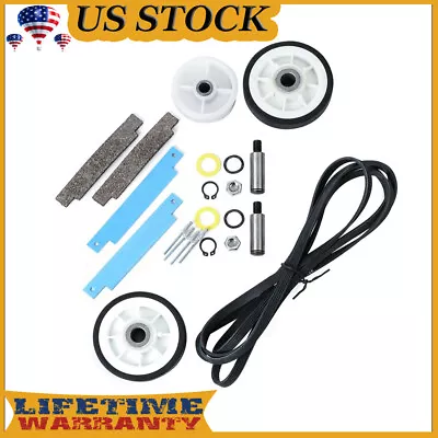 33002535 306508 12001541 Belt Roller Dryer Maintenance Kit For Maytag MDE16CSA • $28.59