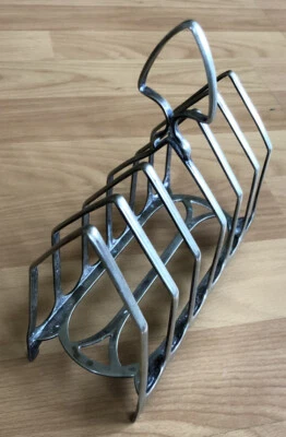 £7 • Buy Art Deco Antique Silver Plated German Toast Rack - Silber & Fleming