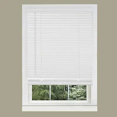 New Cordless 1  Vinyl Mini Window Blinds Venetian Blind  • $32.98