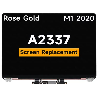 $239 • Buy For Macbook Air 13  A2337 M1 2020 LCD Screen Display Full Assembly Rose Gold